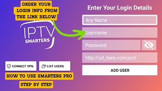 HOW TO INSTALL IPTV SMARTERS PRO NEW  LOGIN DETAILS 2025 [upl. by Juanita]