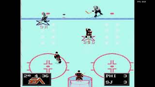 NHL 94 Franchise Mode 1990 Regular Season G20  IAmDroot PHI at Len the Lengend SJ [upl. by Kcirded]