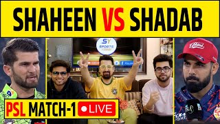 🔴PSL MATCH 1  LAHORE QALANDARS vs ISLAMABAD UNITED LIVE 🔥 [upl. by Yanttirb]