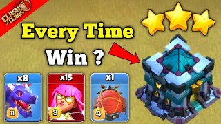 Best Th13 Attack Strategy Guide  3 Star Every bases with Super Archer Blimp in Clash of clans [upl. by Ezara]