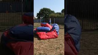 12X12 Bouncy Castle🏰 Inflating bouncyhouse bouncyinflatables [upl. by Sterling324]