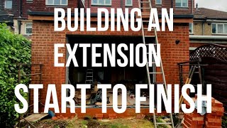 Building a House Extension  START TO FINISH  Watch the full construction  All 11 Parts [upl. by Ambrosane]