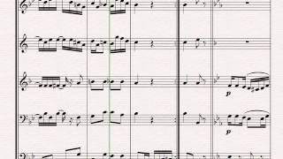 Scott Joplin The Cascades for Brass Quintet [upl. by Grassi244]