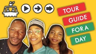 TOUR GUIDE FOR A DAY  Lagos Nigeria  Vlog 9 [upl. by Letniuq]