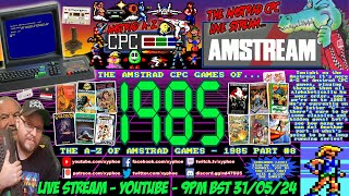 AMSTRAD CPC ⚡️AMSTREAM 🕹️ The AZ Of Amstrad CPC Games  ⭐️1985⭐️ Part 8  More Letter C Games [upl. by Clementia]