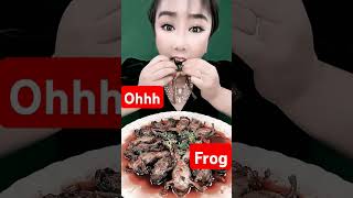 Eating Frog 🐸viralshorts chinesfood china sea [upl. by Rhyner30]