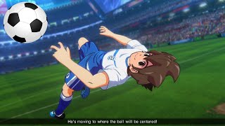 Captain Tsubasa Nagumohara Vs Asia Stars 14 [upl. by Donn]