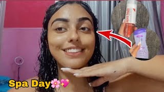 SPA DAY EM CASA🌸🩷 [upl. by Teddi]