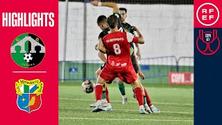 Resumen CopaDelRey  Gévora 1 42 1 Playas Sotavento  Eliminatoria Previa  Temporada 202425 [upl. by Jeuz]