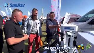 NST㈱Agro Show 2024ポーランド農業展示会2024 自動操舵システム [upl. by Solim631]