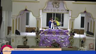 Gurdwara Sahib Fremont Evening Diwan 20241013 [upl. by Nnylaj]