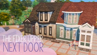 The Fixer Upper Next Door  The Sims 4 Stop Motion For Rent Duplex Build  NoCC [upl. by Alphonsine]