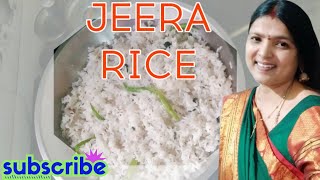 Jeera riceజీరా రైస్ సింపుల్ గా ఇలా చేయండి Restaurant style jeera rice in telugu [upl. by Knowland]