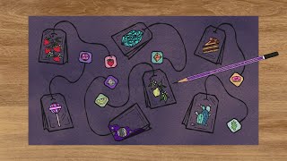 HOW TO DRAW Cute Things  ASMR Drawing [upl. by Tibold]