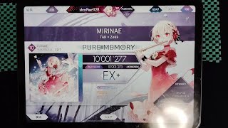 【Arcaea】MIRINAE FTR 理論値 [upl. by Perron]