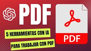 ✅ 5 Herramientas IA para ANALIZAR tus PDF PdfGPT CustomGPT ClearAI ChatPDF y Harpa AI [upl. by Eidas]