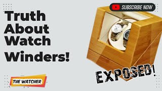 The Truth about Watch Winders  JQ Watch Winder  The Watcher [upl. by Aubin196]