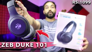 Zeb Duke 101 Unboxing amp Review Best Under ₹1099  Better than Zeb Duke [upl. by Terrence508]