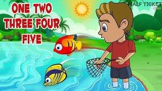 One Two Three Four Five  Nursery Rhymes And Kids Songs With Lyrics [upl. by Teena]