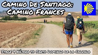 Stage 9 Camino Frances  Nájera to Santo Domingo de la Calzada  Camino de Santiago [upl. by Onailil]