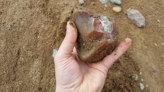 Lake Superior Agates 2017 quotpart 2quot KILLER AGATE FOUND [upl. by Oirottiv]