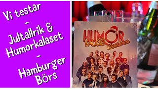 Humorkalaset Christmas på Hamburger Börs  test av jultallriken 2023 [upl. by Naletak]