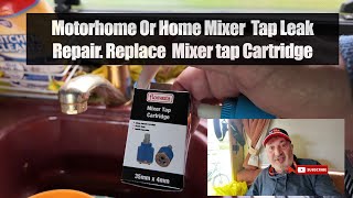 Repairing leaking Caravan or Motorhome tap Cartridge replacement [upl. by Ahsito]