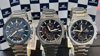 Casio Edifice EFSS570DB2AUEF EFSS570D1AUEF EFSS570DC1AUEF [upl. by Erdnaek]