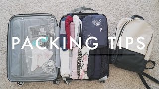 Travel Packing Tips  How to Pack a CarryOn  Packing Checklist Download [upl. by Iaj200]