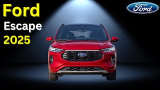 2025 Ford Escape  Sleek Redesign CuttingEdge Tech and Affordable Pricing [upl. by Manuela]