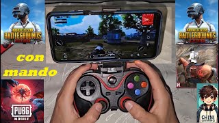 Tutorial como jugar Pubg Mobile con mando para celular [upl. by Morentz957]