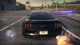 633hp mustang top speed nfs heat [upl. by Amadis]