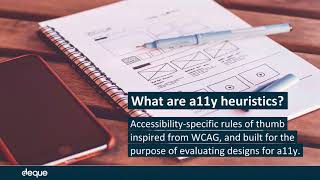 Intro to Accessibility Heuristics [upl. by Nadbus206]