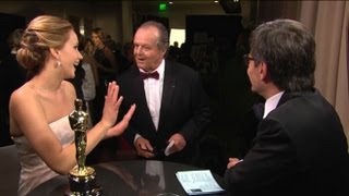 Oscars 2013 Behind the Scenes Look at Hollywoods Big Night [upl. by Suoirad312]