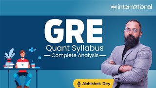 GRE Quant Syllabus  How to prepare for GRE Quant in 2024 Abhishek Dey [upl. by Enyaht]