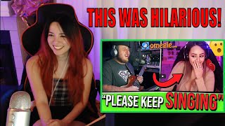 TWITCH STREAMER REACTS TO MR WOBBLES  SIMP SINGS HIS WAY INTO EGIRLS HEARTS ON OMEGLE [upl. by Macknair]