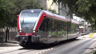 CapMetro  MetroRail Red Line Stadler GTW 26 DMU [upl. by Olemrac]