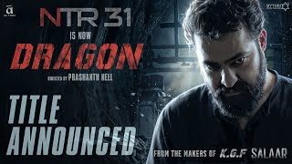 DRAGON  NEW MOVIE ANNOUNCED 🔥🔥quotGOOSEBUMPS UPDATE quot  Jr NTR  Prashanth Neel Karan Johar  NTR 31 [upl. by Litman]