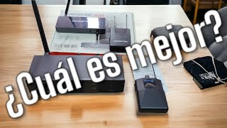 Comparativa Sistema de monitoreo inalambrico Takstar WPM 300 Vs Nux Vs GMark G 21 [upl. by Yrhcaz]