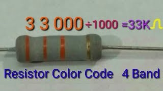 Resistor Color Code 4 Band [upl. by Limann31]