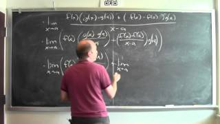 What is the derivative of a product of two functions [upl. by Hayidah]