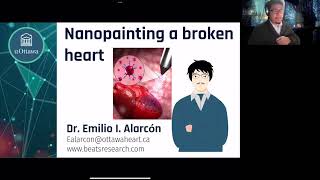 Nanopainting an Infarcted Heart  Weekly Research Conference with Emilio Alarcón PhD [upl. by Anele]