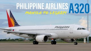 TRIP REPORT  Philippine Airlines A320 Manila to Legazpi [upl. by Jeddy]