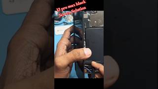 iphone 13 pro max black screen Solution new trick mobilerepair [upl. by Enaid]