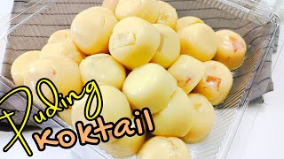 Puding Koktail Buah Resepi  Fruit Cocktail Pudding Recipe  AgarAgar Koktel [upl. by Barnabe154]