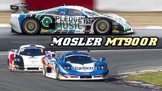 Mosler MT900R GT3 compilation  LS7 V8 at Spa amp Zolder [upl. by Evars]