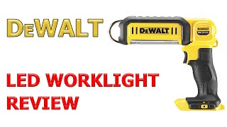 Dewalt DCL050 Led Worklight Review Should You Buy It 18v 20v Cordless Led Lamp [upl. by Grindlay]