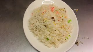 How To Cook Rice cooking rice perfect rice Indian Restaurant Cooking [upl. by Kilby482]