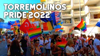 Torremolinos Pride 2022 Parade Costa del Sol  Málaga Spain 4K [upl. by Lauder]