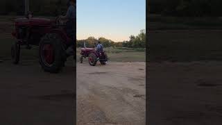 Farmall Super A tractor farmall sweetpotato garden harvest [upl. by Primrosa423]